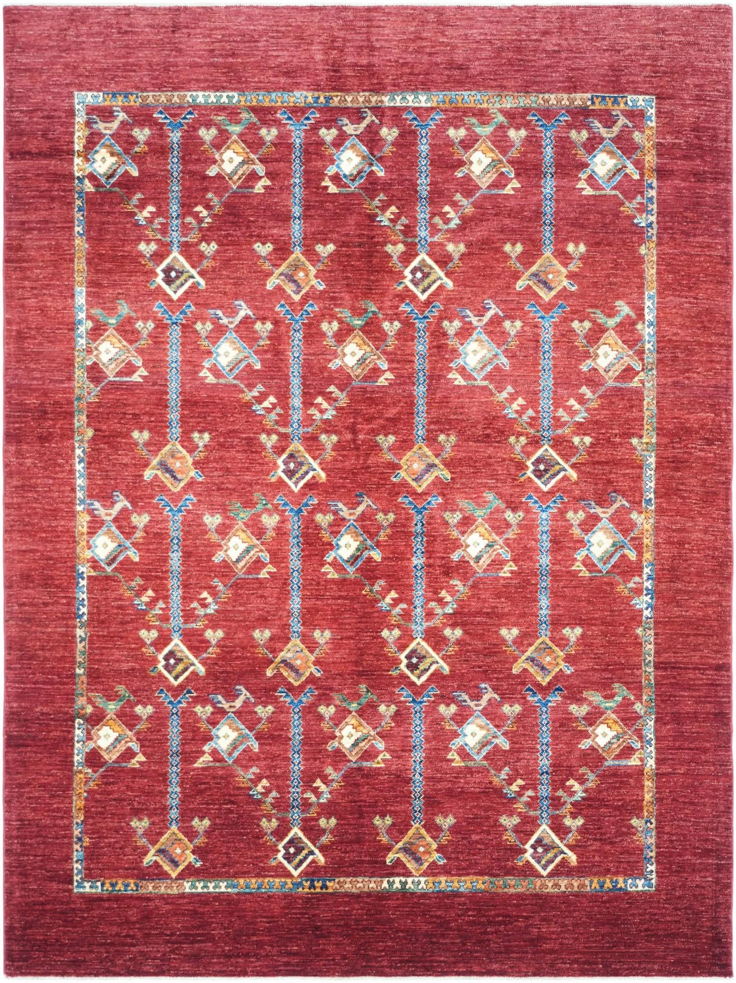 6' 3 x 8' 4 Hand Knotted Ariana Ziegler Rug