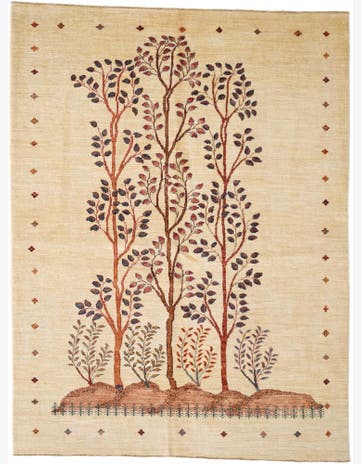 5' 9 x 7' 9 Hand Knotted Ariana Ziegler Rug