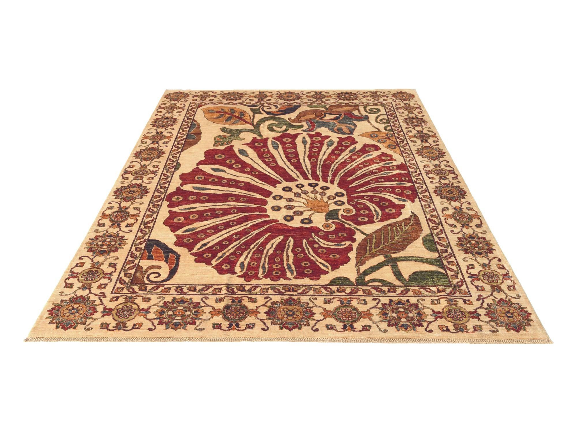 215cm x 300cm Hand Knotted Ariana Ziegler Rug