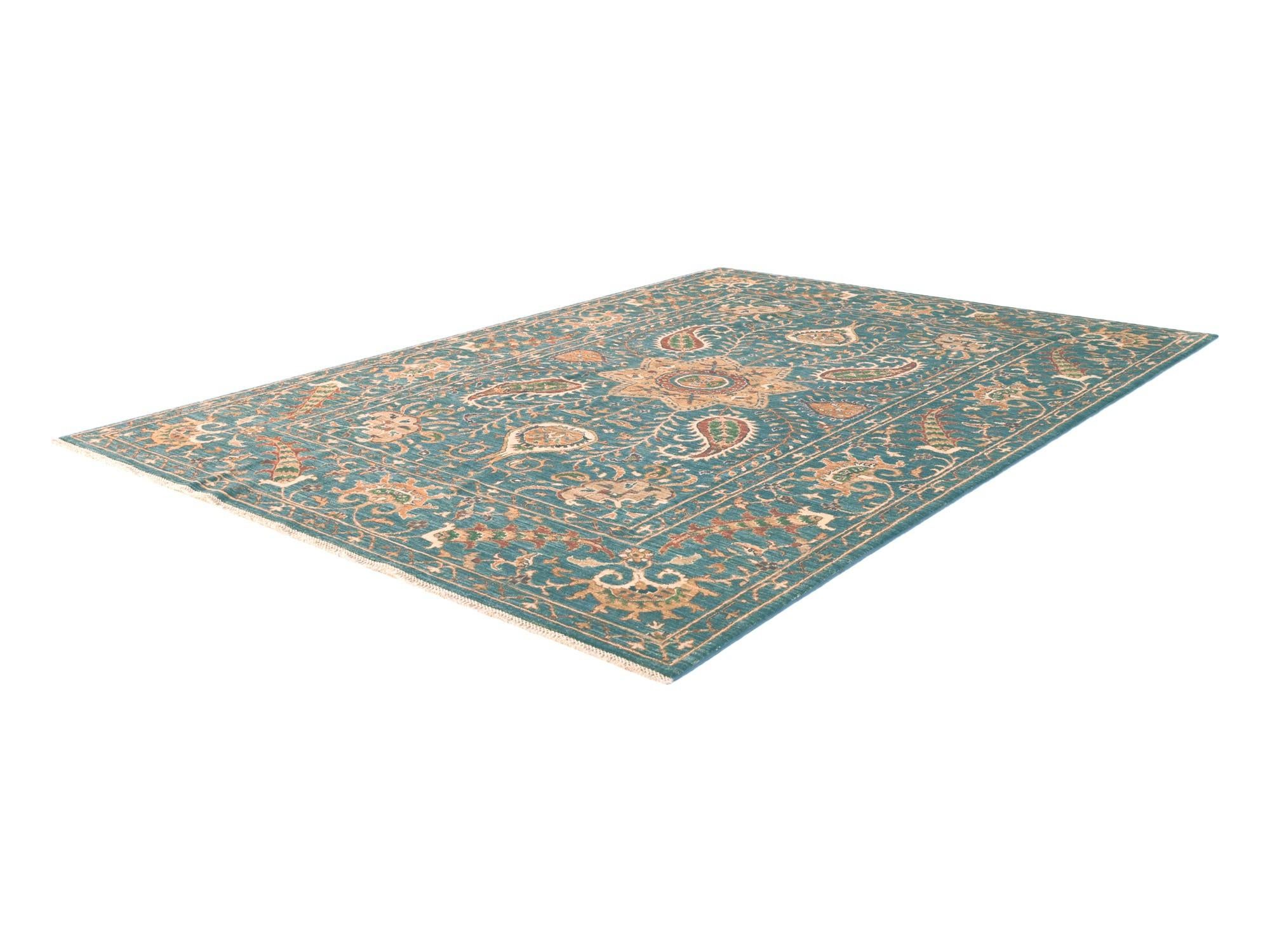 6' 10 x 9' 8 Hand Knotted Ariana Ziegler Rug