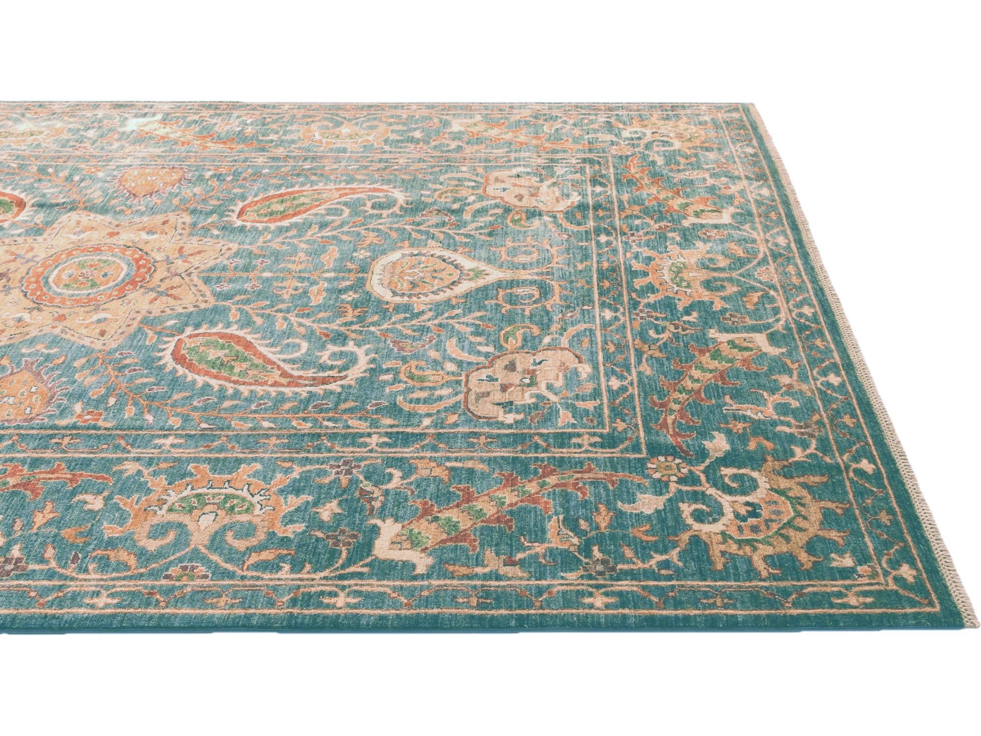 6' 10 x 9' 8 Hand Knotted Ariana Ziegler Rug