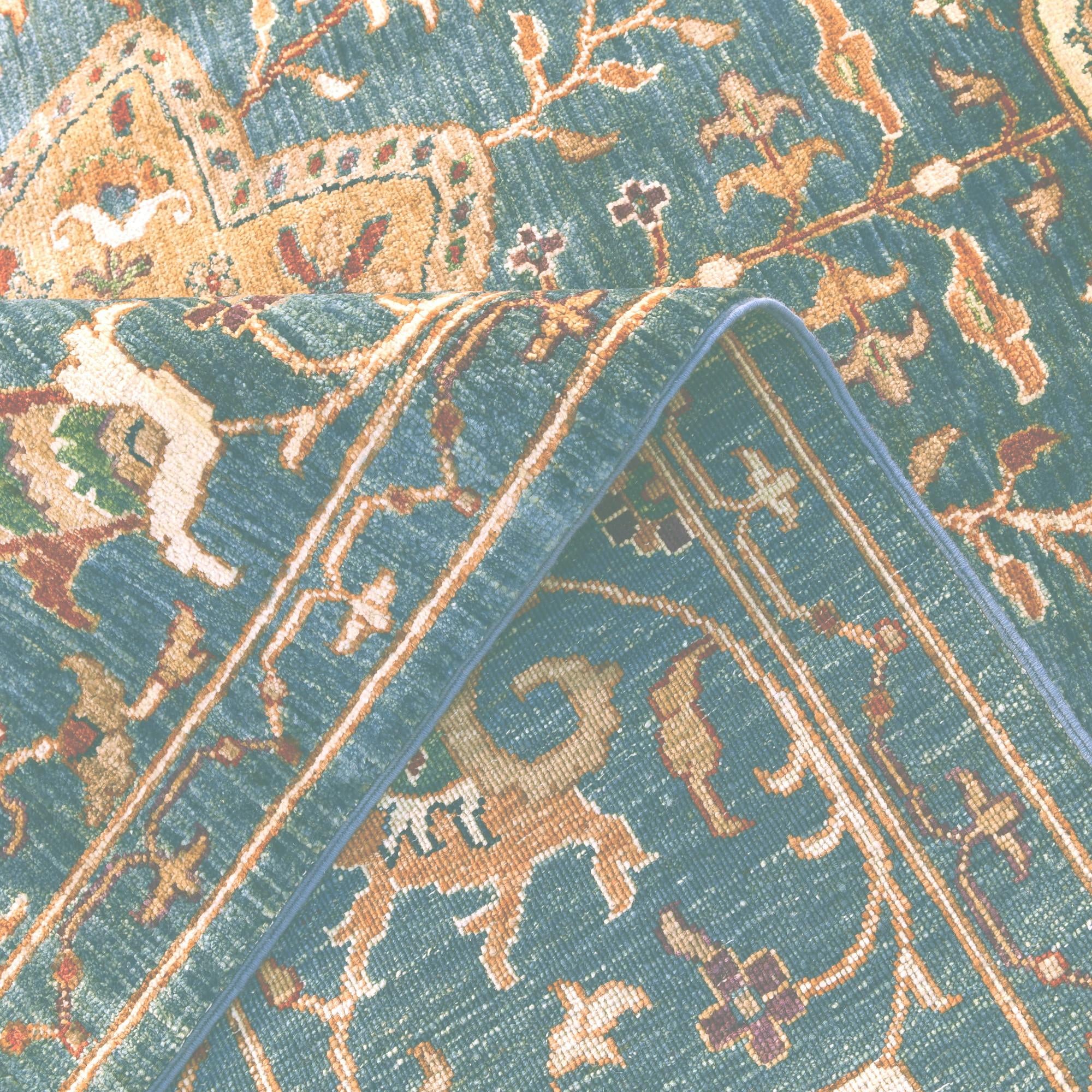 6' 10 x 9' 8 Hand Knotted Ariana Ziegler Rug