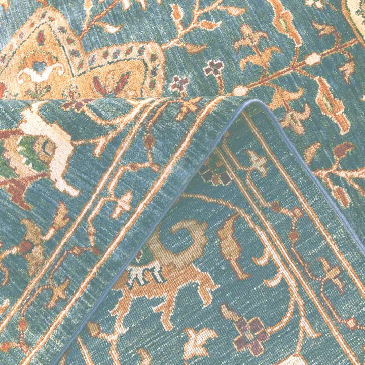 6' 10 x 9' 8 Hand Knotted Ariana Ziegler Rug
