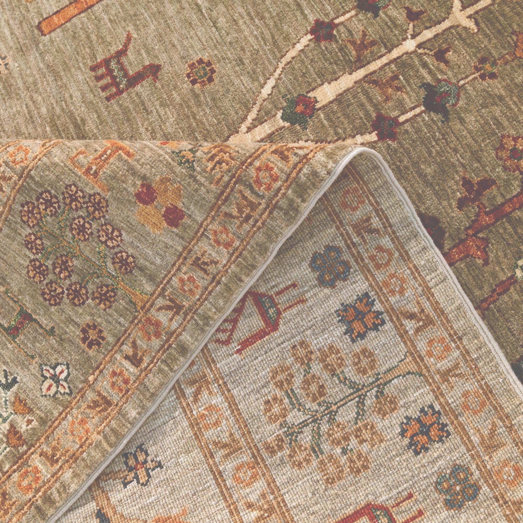 5' 10 x 7' 10 Hand Knotted Ariana Ziegler Rug