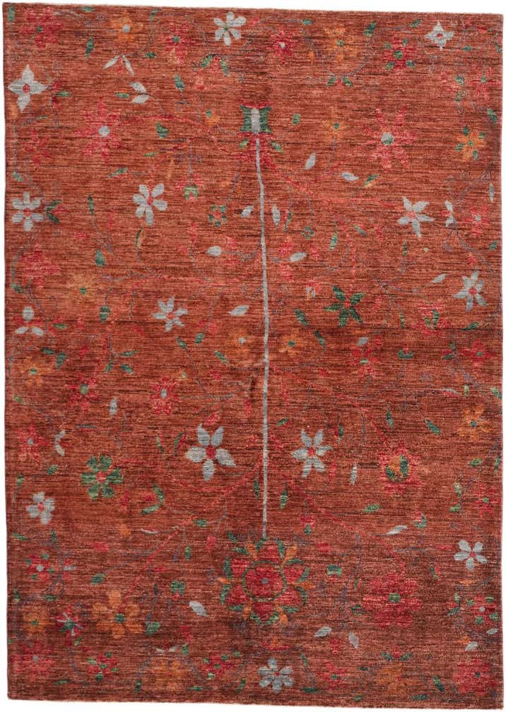 5' 9 x 8' 2 Hand Knotted Ariana Ziegler Rug