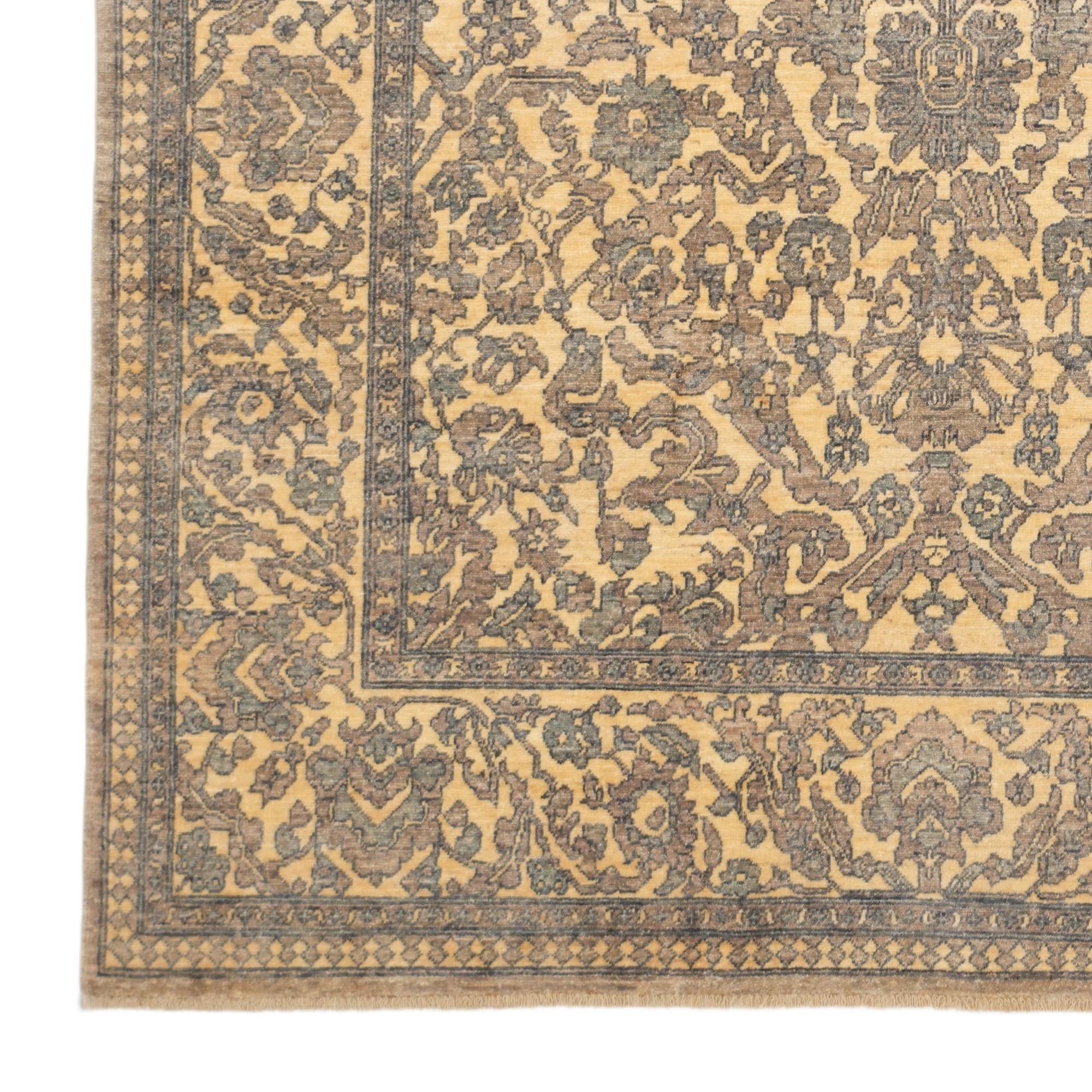 6' 6 x 9' 10 Hand Knotted Ariana Ziegler Rug