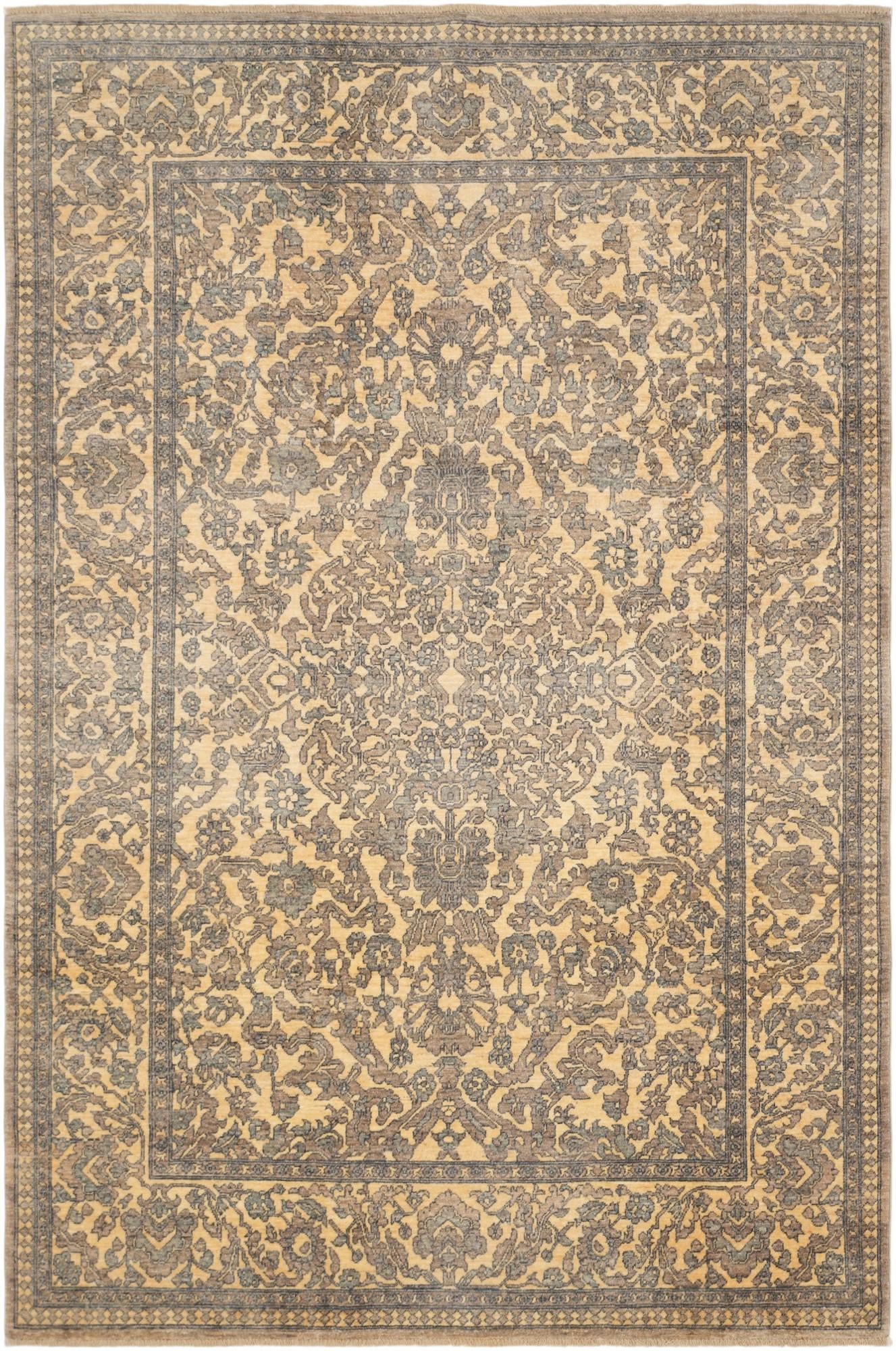 6' 6 x 9' 10 Hand Knotted Ariana Ziegler Rug