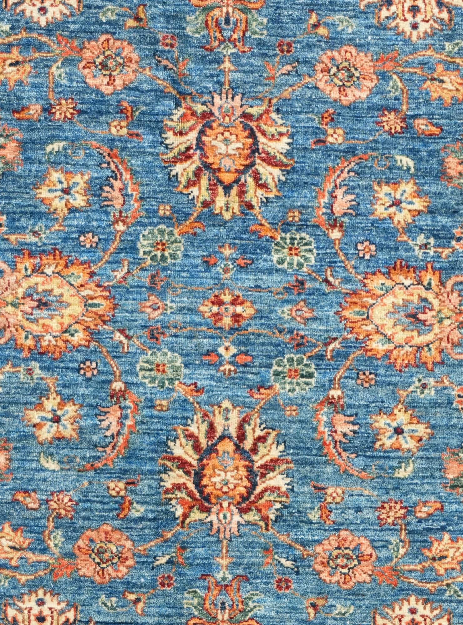 5' x 6' 6 Hand Knotted Ariana Ziegler Rug
