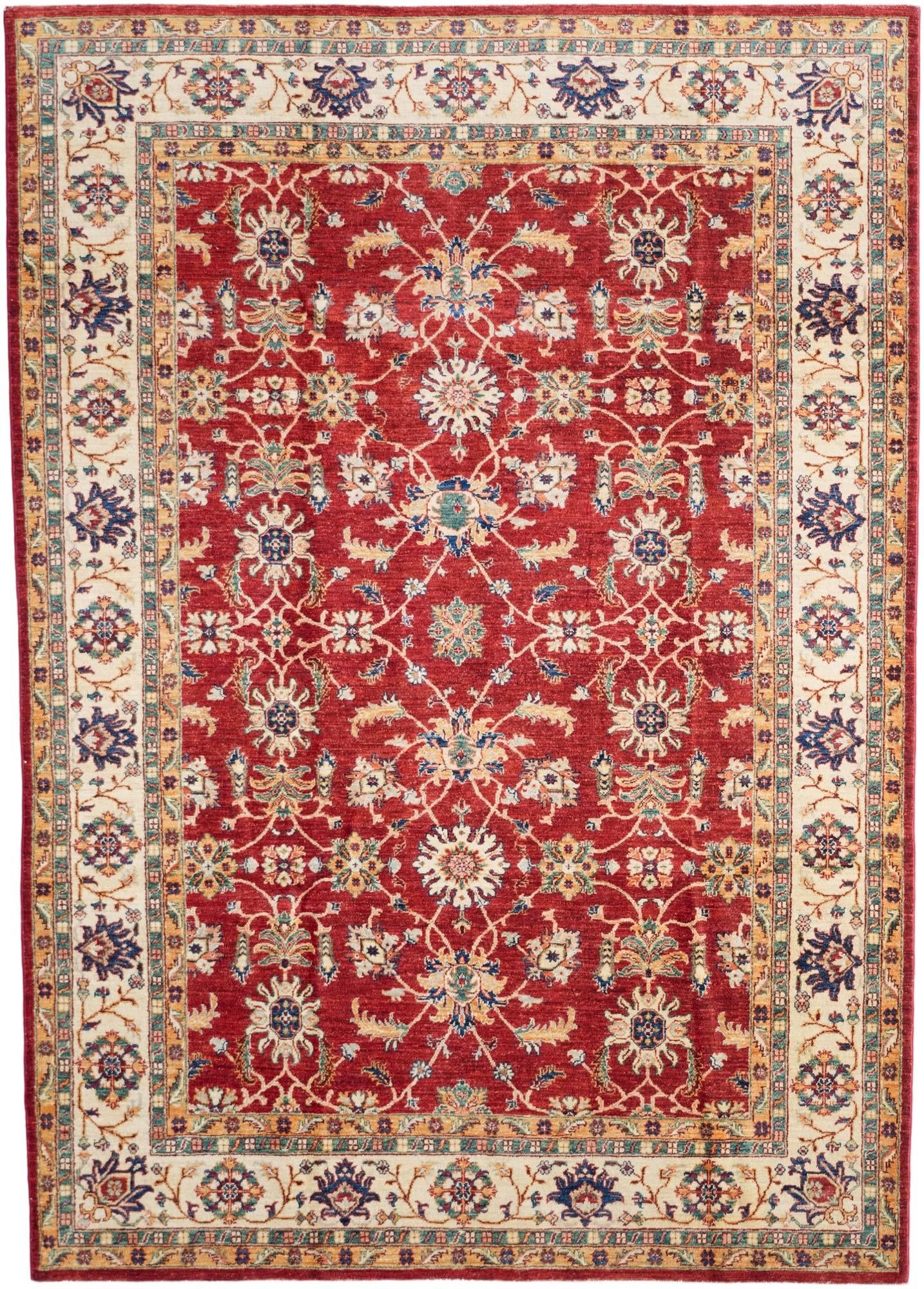6' 8 x 9' 4 Hand Knotted Ariana Ziegler Rug