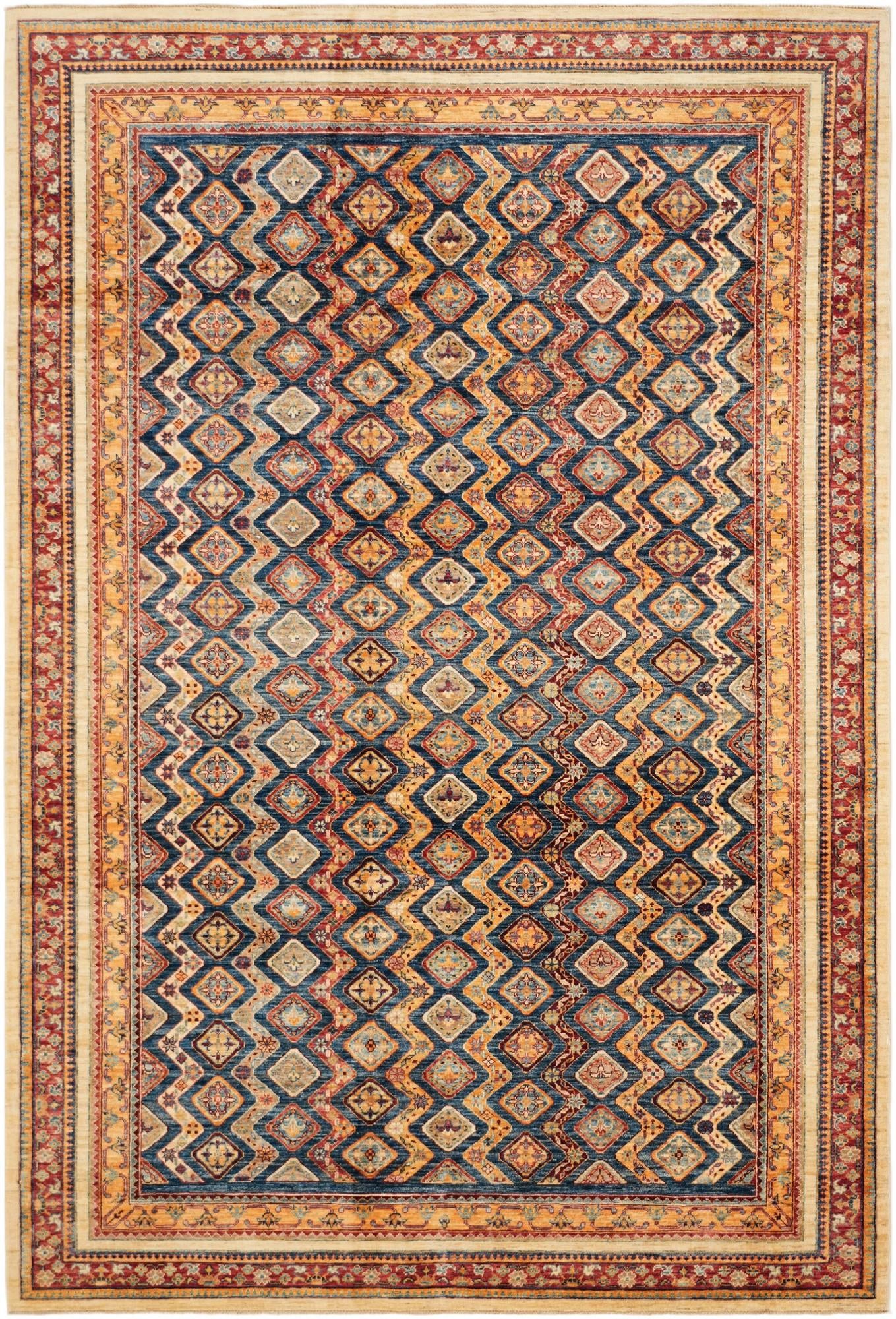 6' 7 x 9' 8 Hand Knotted Ariana Ziegler Rug