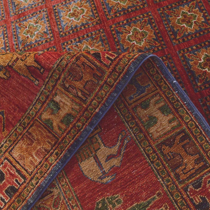 Detail image of 8' 1 x 10' 2 Hand Knotted Ariana Ziegler Rug