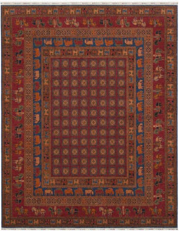 8' 1 x 10' 2 Hand Knotted Ariana Ziegler Rug