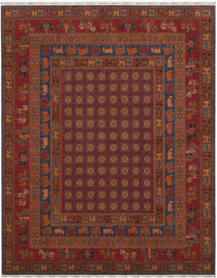 8' 1 x 10' 2 Hand Knotted Ariana Ziegler Rug