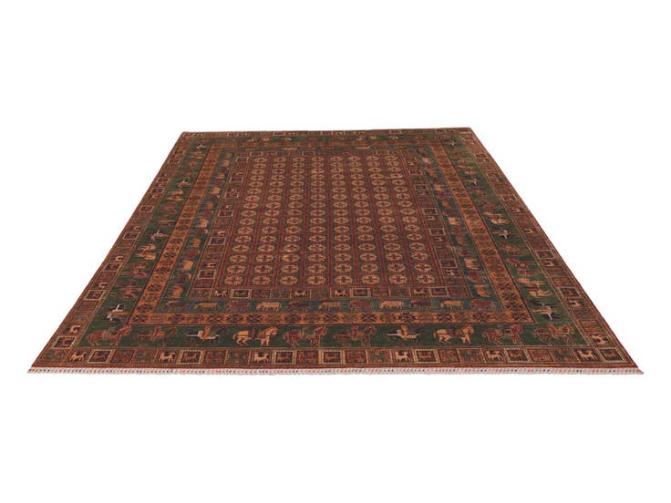 Detail image of 8' 11 x 11' 11 Hand Knotted Ariana Ziegler Rug