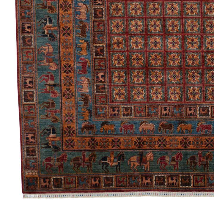 8' 11 x 11' 11 Hand Knotted Ariana Ziegler Rug