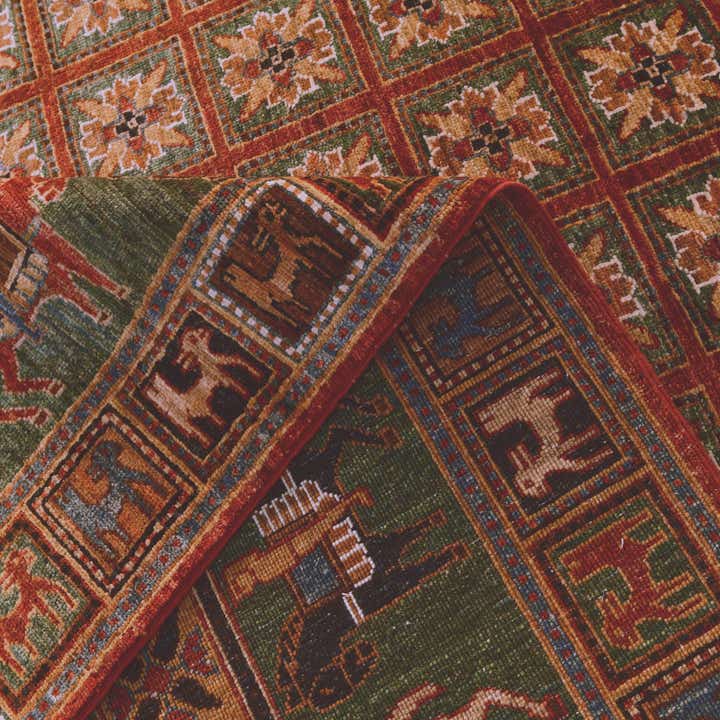 8' 11 x 11' 11 Hand Knotted Ariana Ziegler Rug
