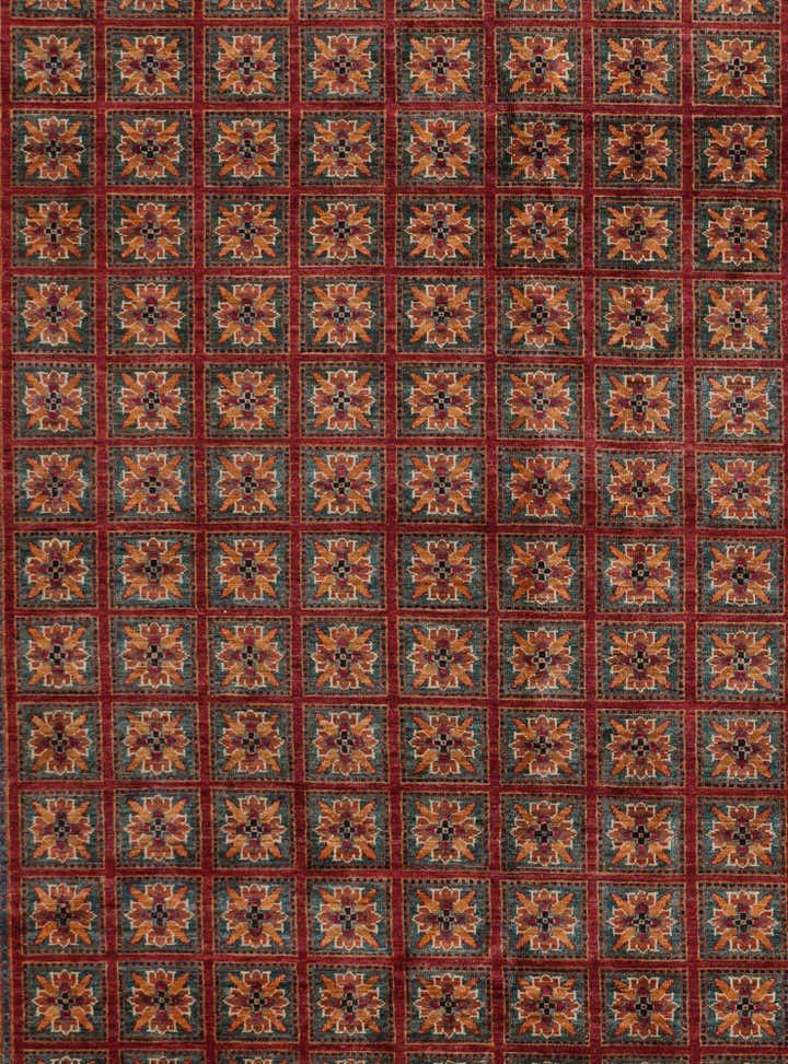 8' 11 x 11' 11 Hand Knotted Ariana Ziegler Rug