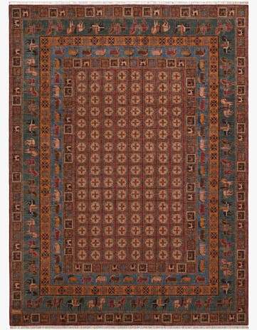 8' 11 x 11' 11 Hand Knotted Ariana Ziegler Rug