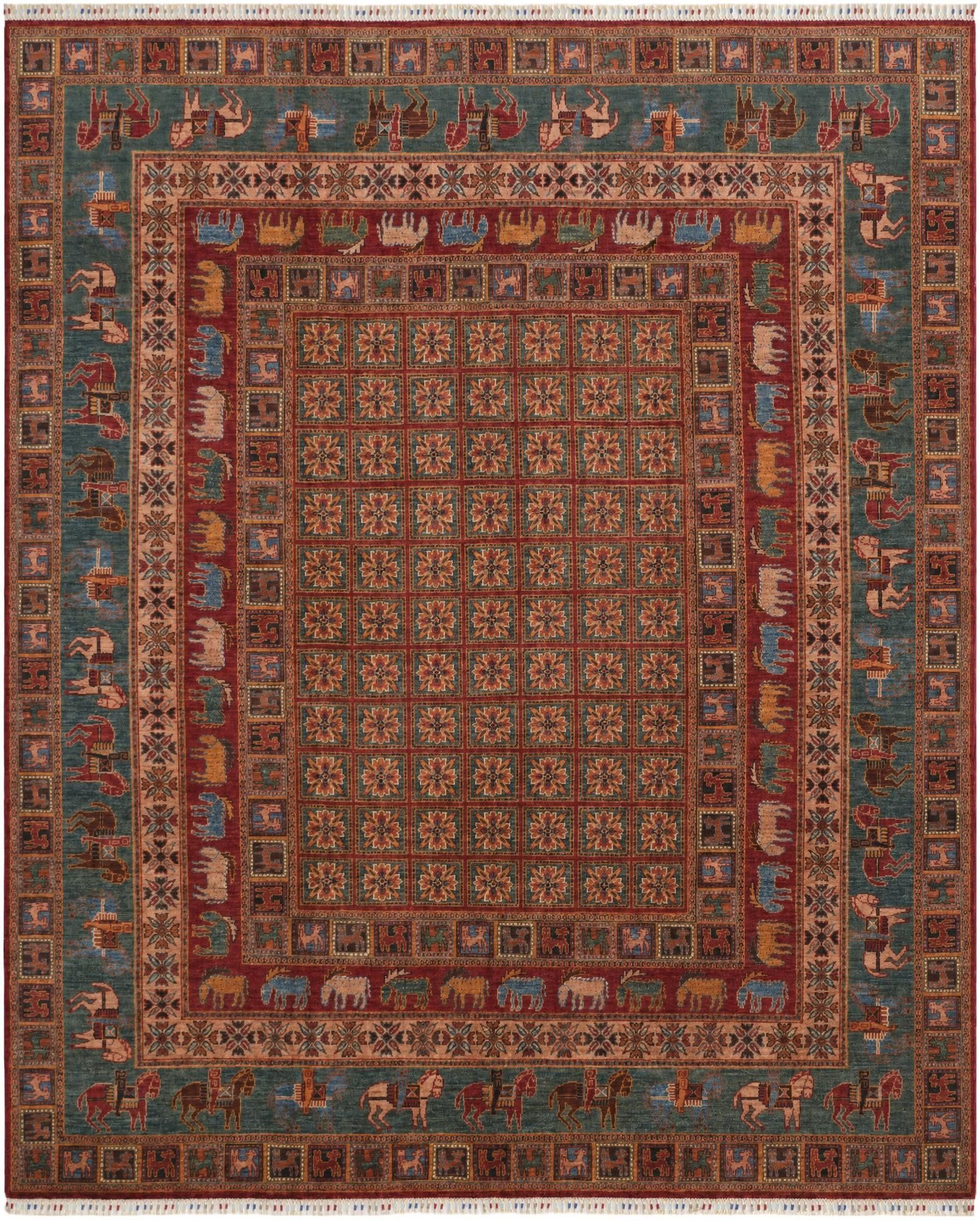 8' 2 x 9' 10 Hand Knotted Ariana Ziegler Rug