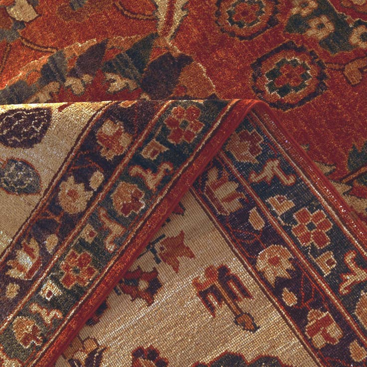 Detail image of 12' 2 x 14' 7 Hand Knotted Ariana Ziegler Rug