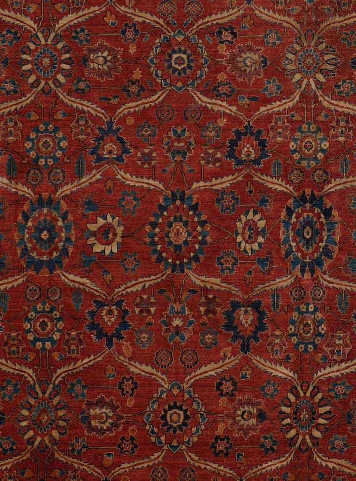 12' 2 x 14' 7 Hand Knotted Ariana Ziegler Rug