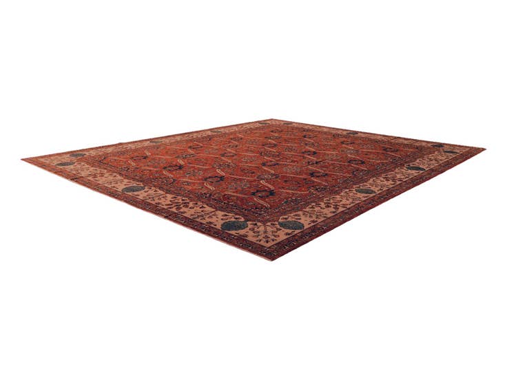 Detail image of 12' 2 x 14' 6 Hand Knotted Ariana Ziegler Rug