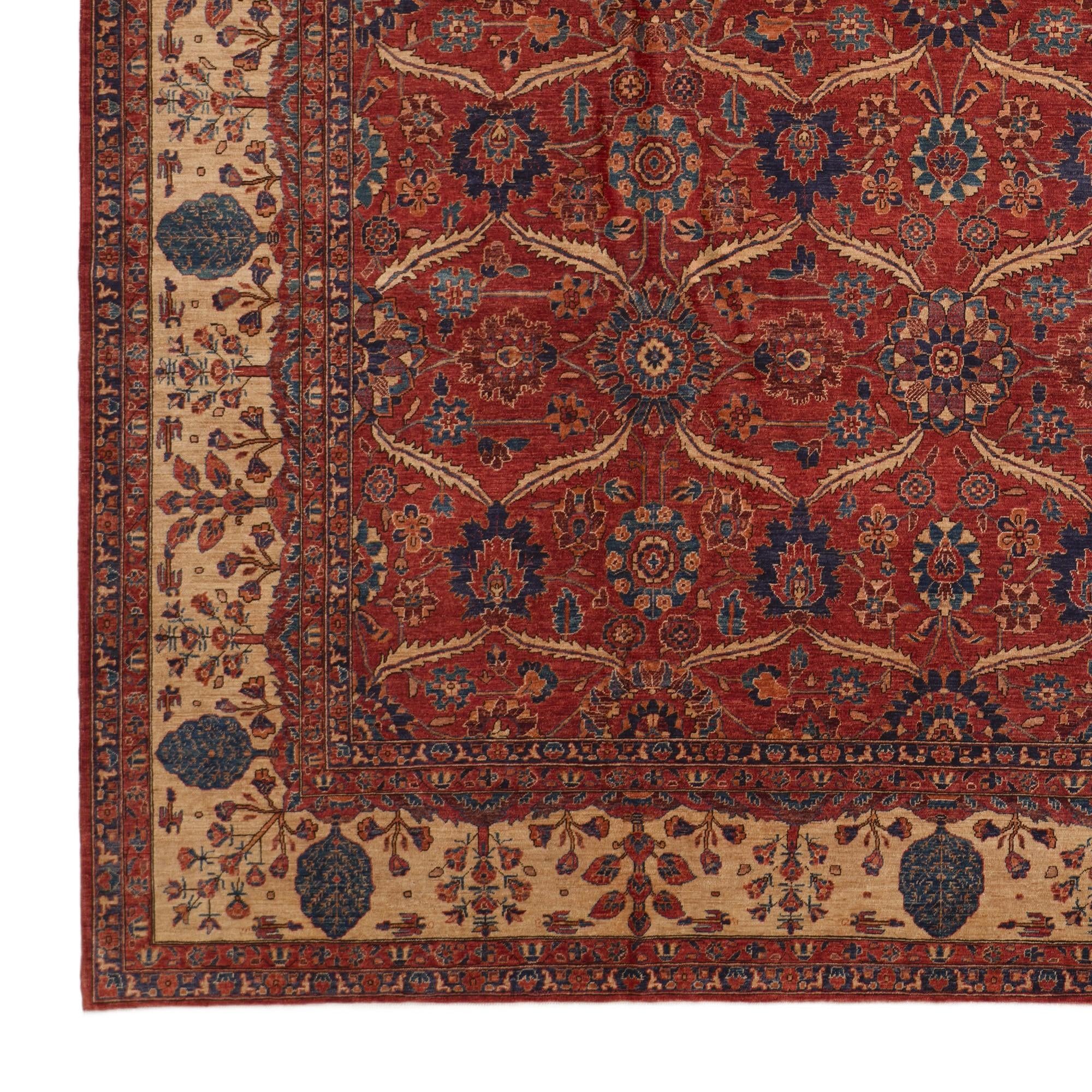 370cm x 440cm Hand Knotted Ariana Ziegler Rug