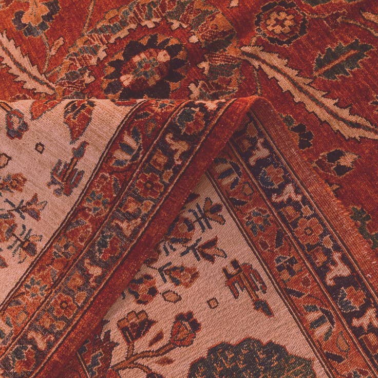 Detail image of 12' 2 x 14' 6 Hand Knotted Ariana Ziegler Rug