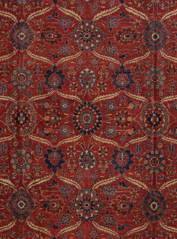 12' 2 x 14' 6 Hand Knotted Ariana Ziegler Rug