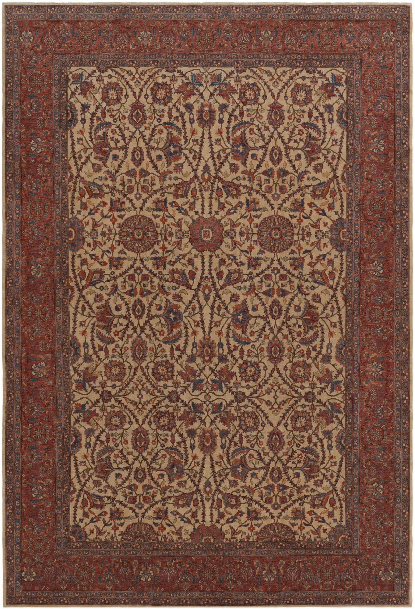 11' 1 x 16' 2 Hand Knotted Ariana Ziegler Rug