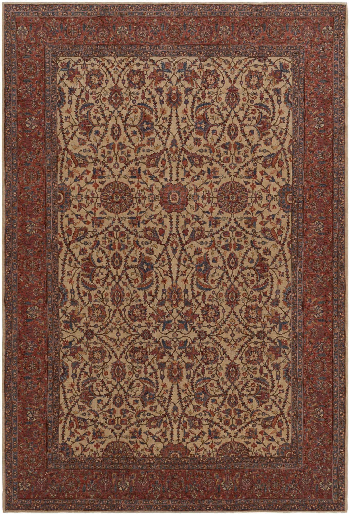 11' 1 x 16' 2 Hand Knotted Ariana Ziegler Rug