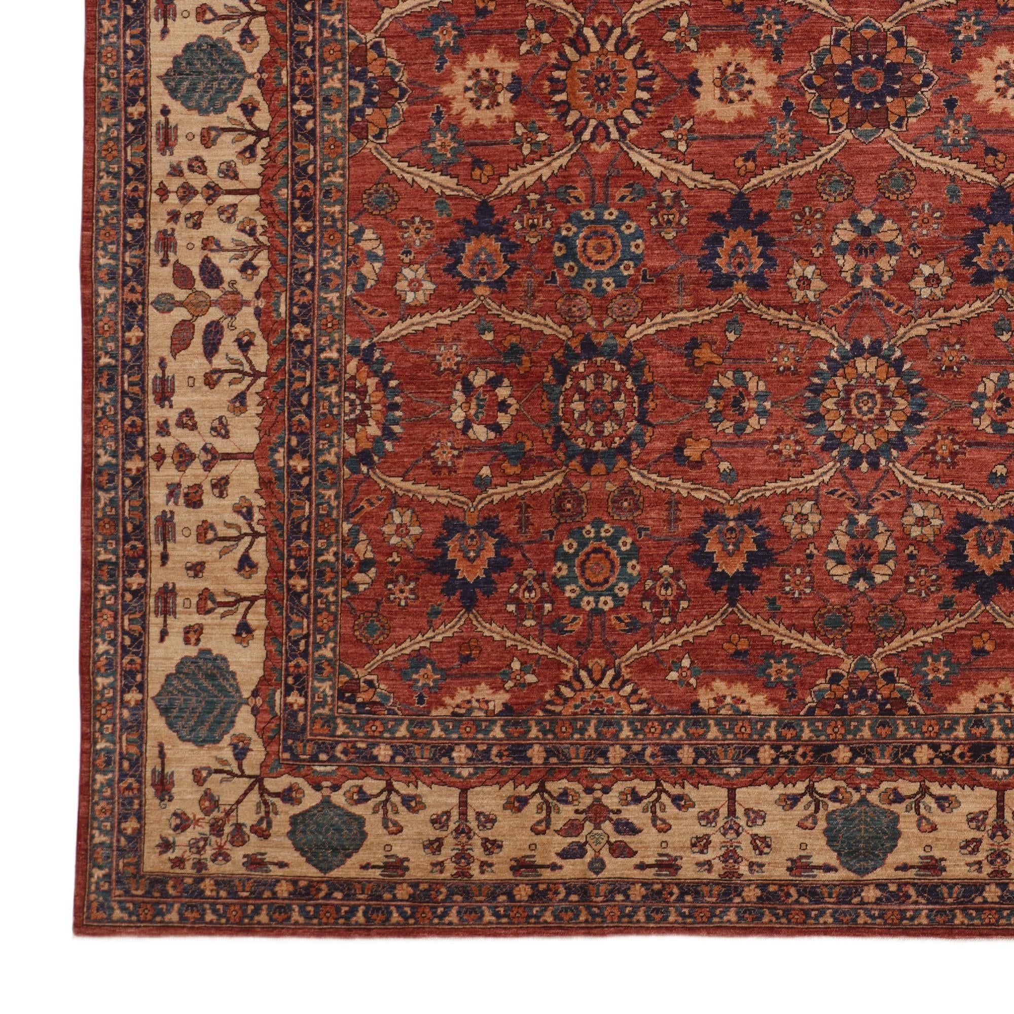 360cm x 485cm Hand Knotted Ariana Ziegler Rug