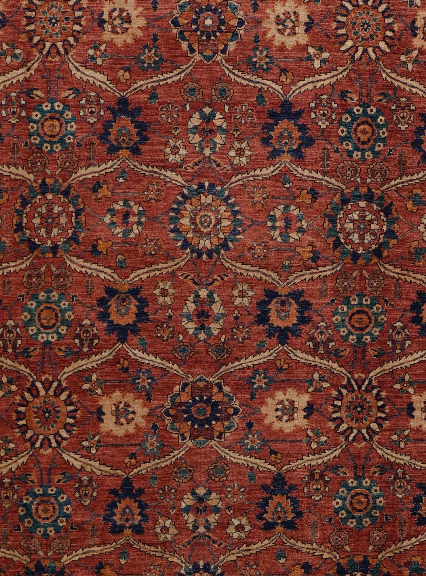 11' 9 x 15' 11 Hand Knotted Ariana Ziegler Rug