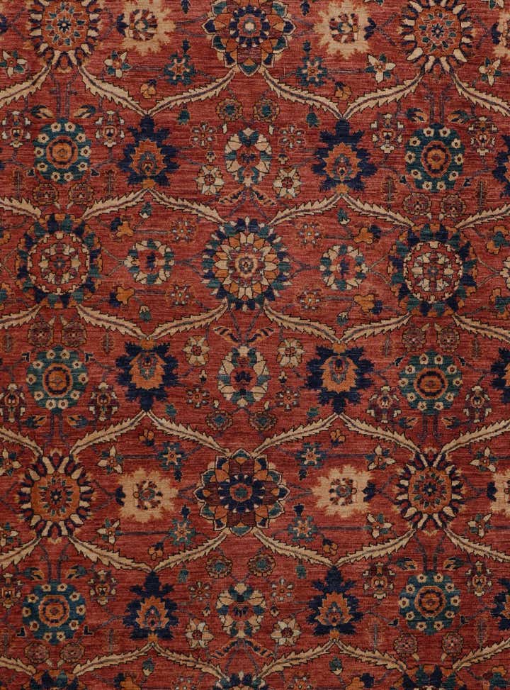 11' 9 x 15' 11 Hand Knotted Ariana Ziegler Rug