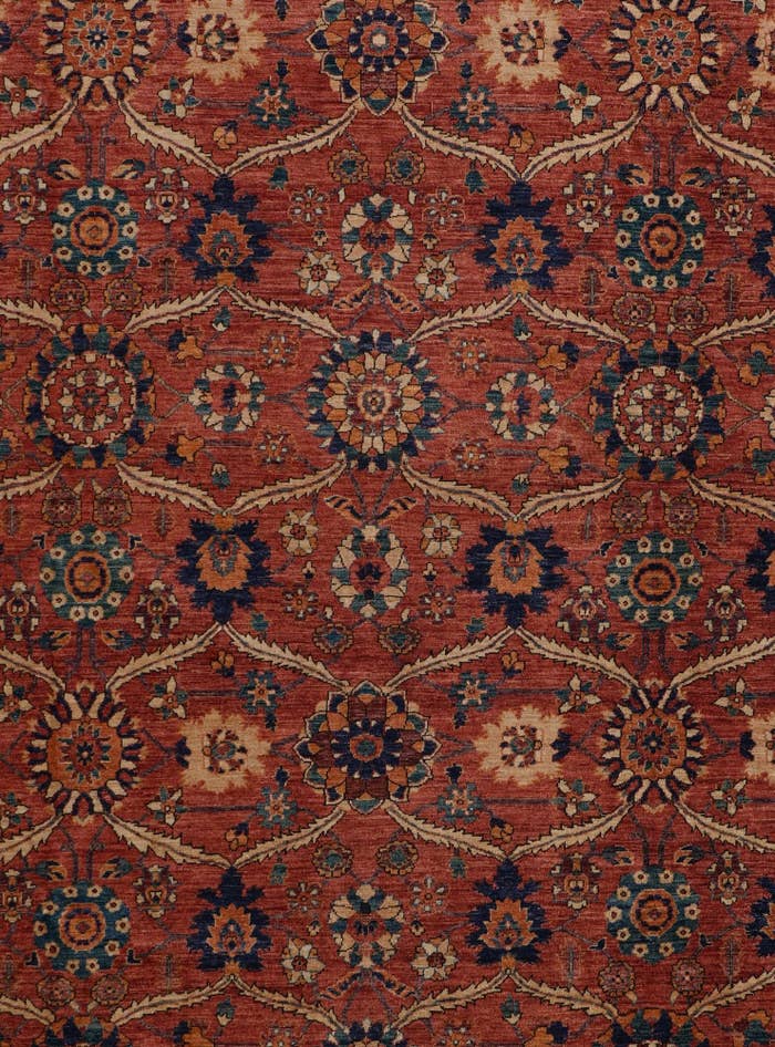 Detail image of 11' 9 x 15' 11 Hand Knotted Ariana Ziegler Rug
