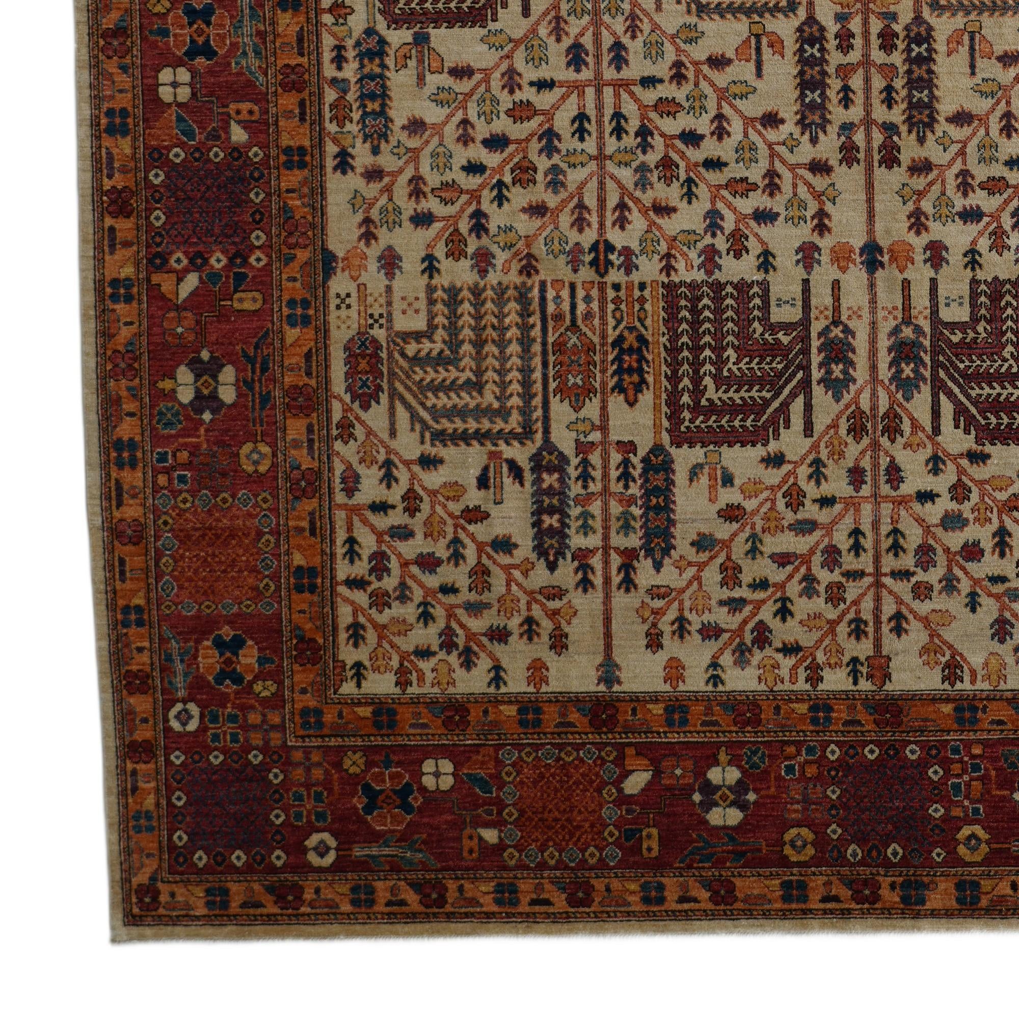 8' 11 x 11' 11 Hand Knotted Ariana Ziegler Rug