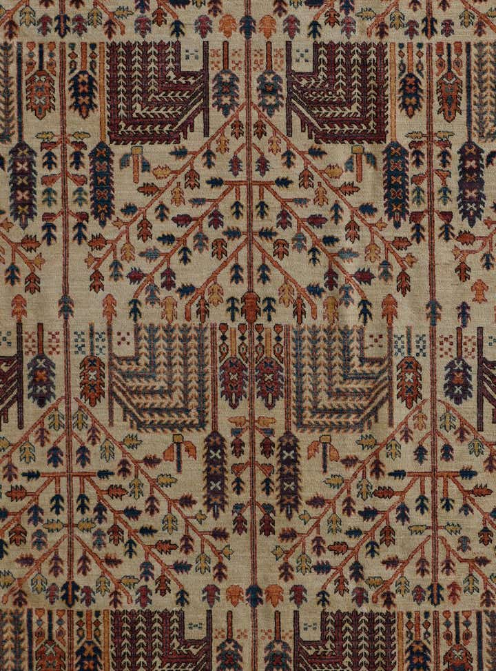 8' 11 x 11' 11 Hand Knotted Ariana Ziegler Rug