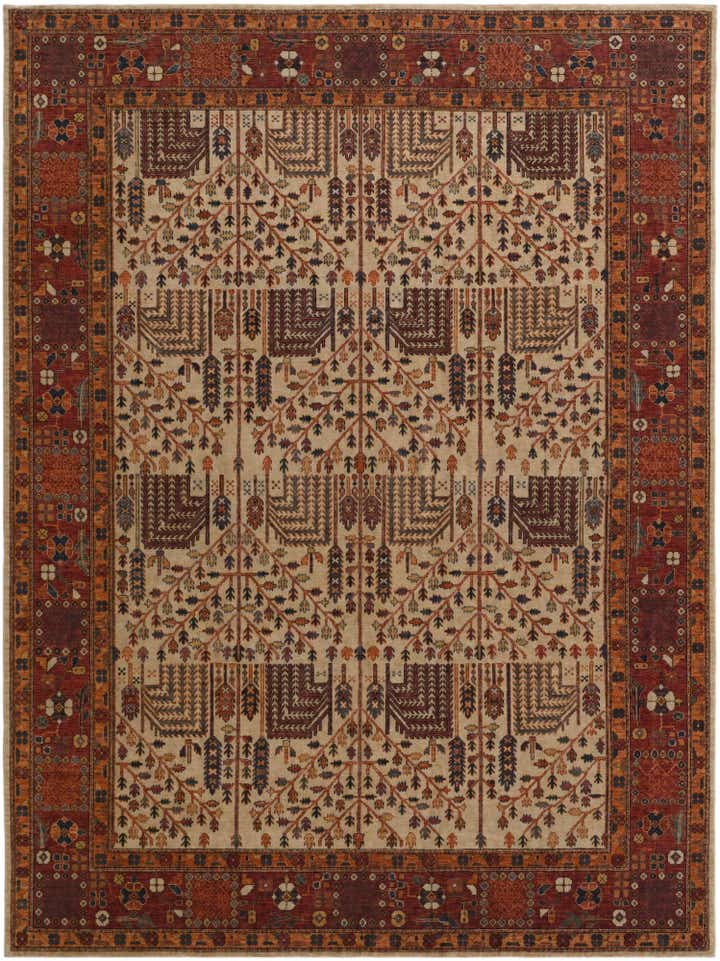 8' 11 x 11' 11 Hand Knotted Ariana Ziegler Rug