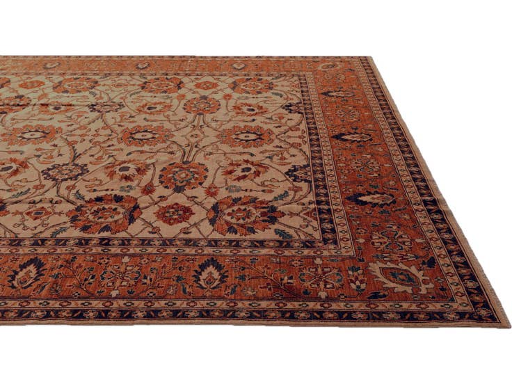 Detail image of 10' x 13' 9 Hand Knotted Ariana Ziegler Rug
