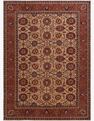 10' x 13' 9 Hand Knotted Ariana Ziegler Rug