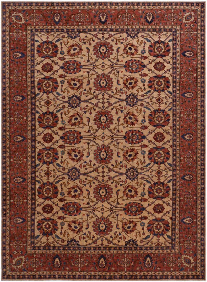 10' x 13' 9 Hand Knotted Ariana Ziegler Rug