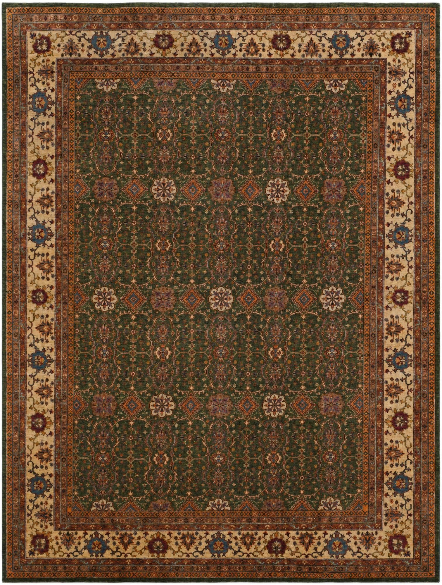 10' x 13' 3 Hand Knotted Ariana Ziegler Rug