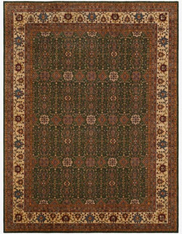 10' x 13' 3 Hand Knotted Ariana Ziegler Rug
