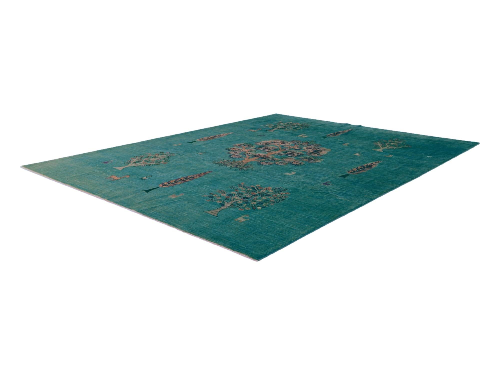 8' 6 x 11' 3 Hand Knotted Ariana Ziegler Rug