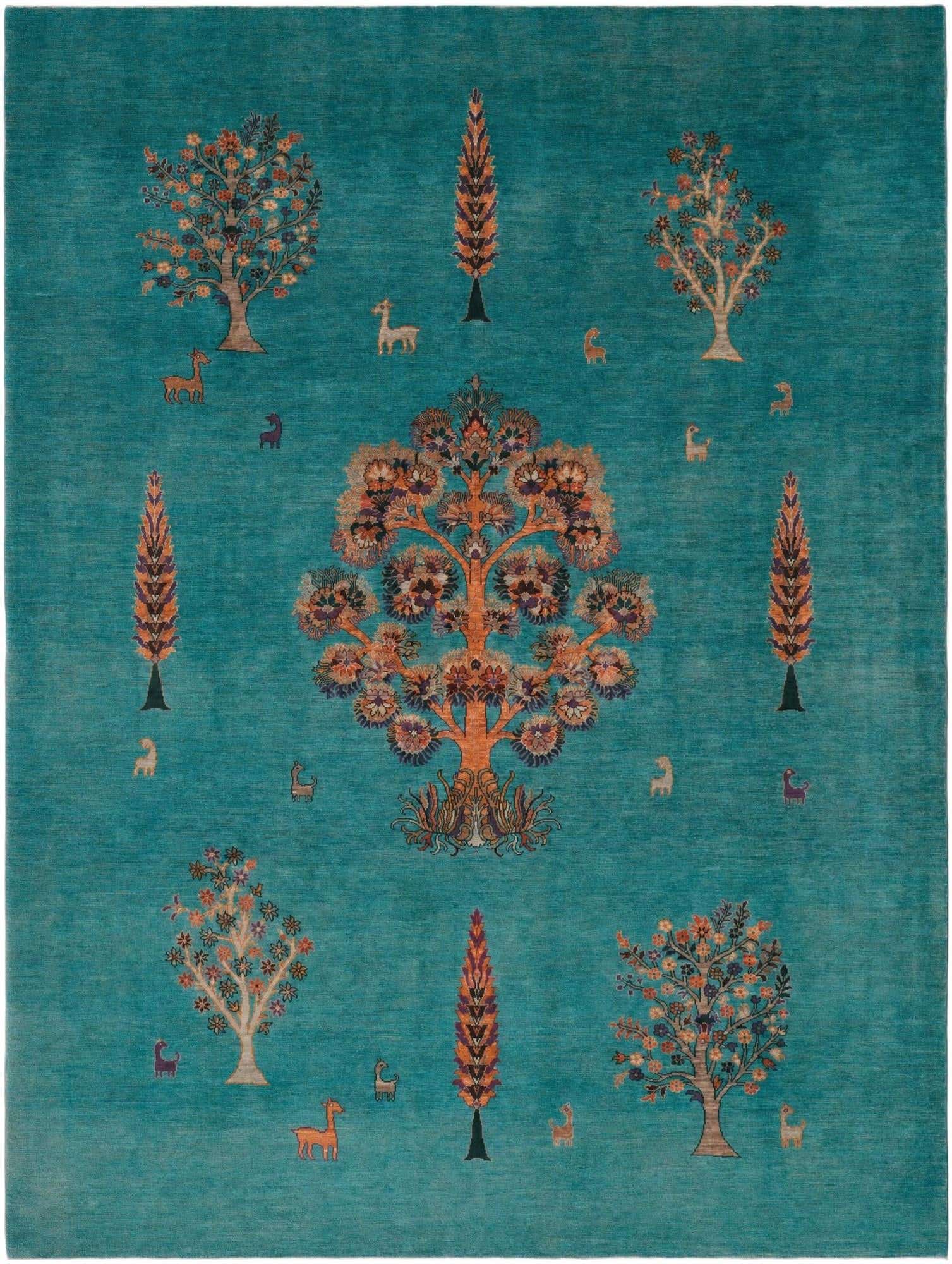 8' 6 x 11' 3 Hand Knotted Ariana Ziegler Rug
