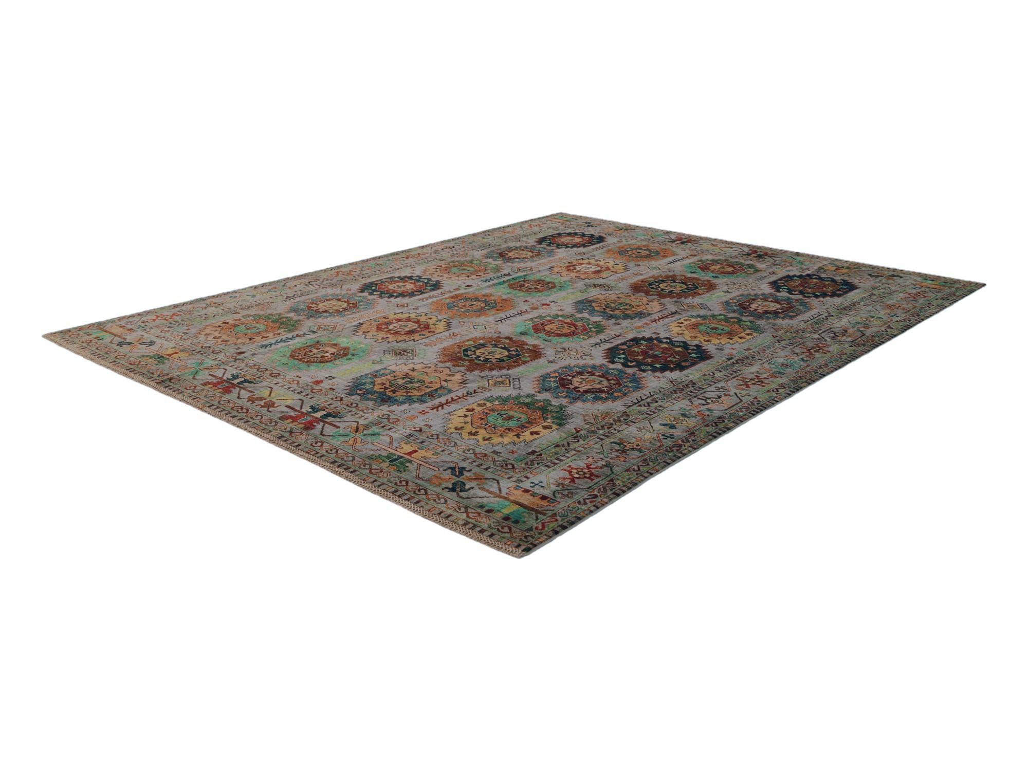 8' 2 x 10' Hand Knotted Ariana Ziegler Rug
