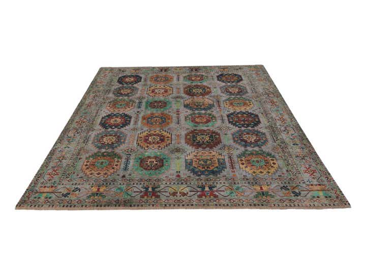8' 2 x 10' Hand Knotted Ariana Ziegler Rug