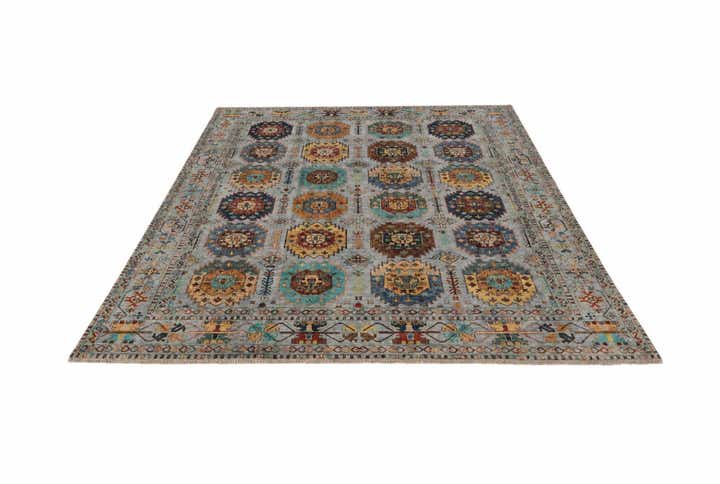 8' 2 x 10' Hand Knotted Ariana Ziegler Rug