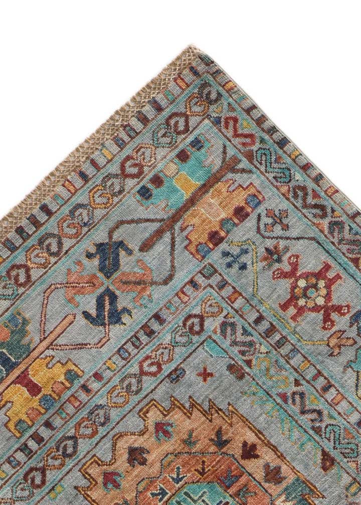 8' 2 x 10' Hand Knotted Ariana Ziegler Rug