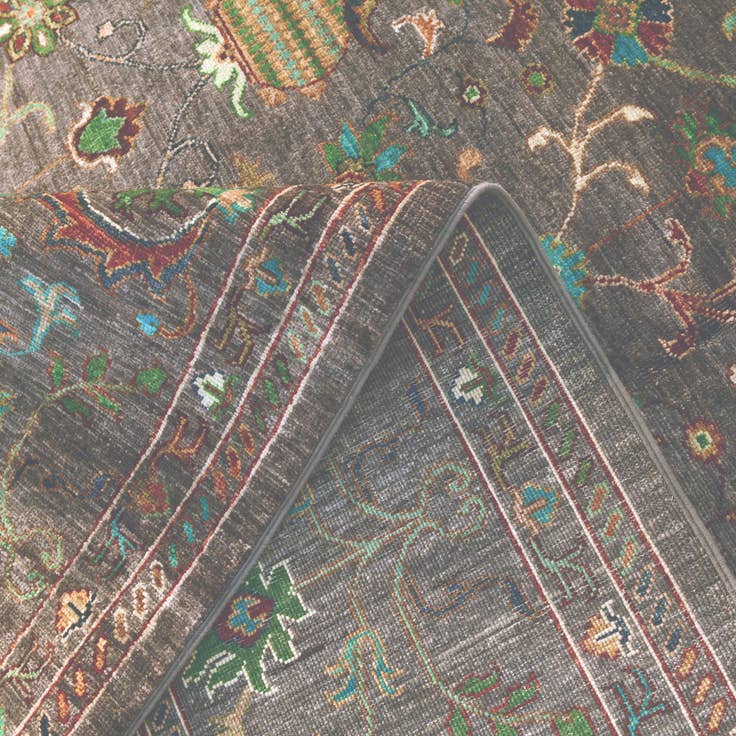 Detail image of 8' 3 x 10' 2 Hand Knotted Ariana Ziegler Rug